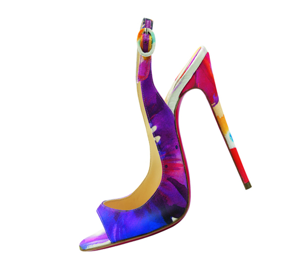 Christian Louboutin Allenissima 130 Maxi Fiori