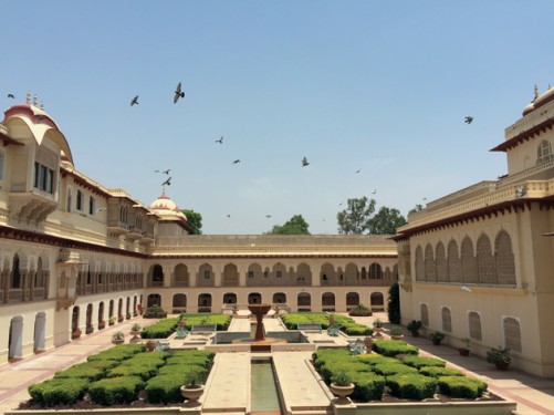 Room with a View at the Rambagh Palace