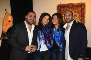 hovik and lucy bikarian with fady and carine mardini copy